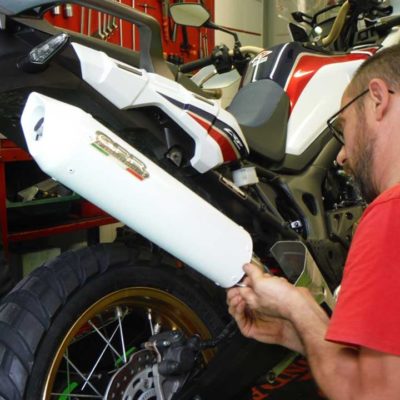 Preparazione Africa Twin